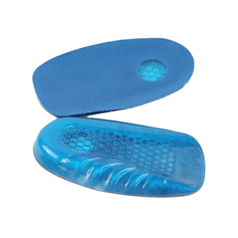 Heel Pad Gel Shoes Insert High Inserts Half Insoles Comfortable Blue Cups Foot Care
Heel Pad Gel Shoes Insert High Inserts Half Insoles Comfortable Blue Cups Foot Care