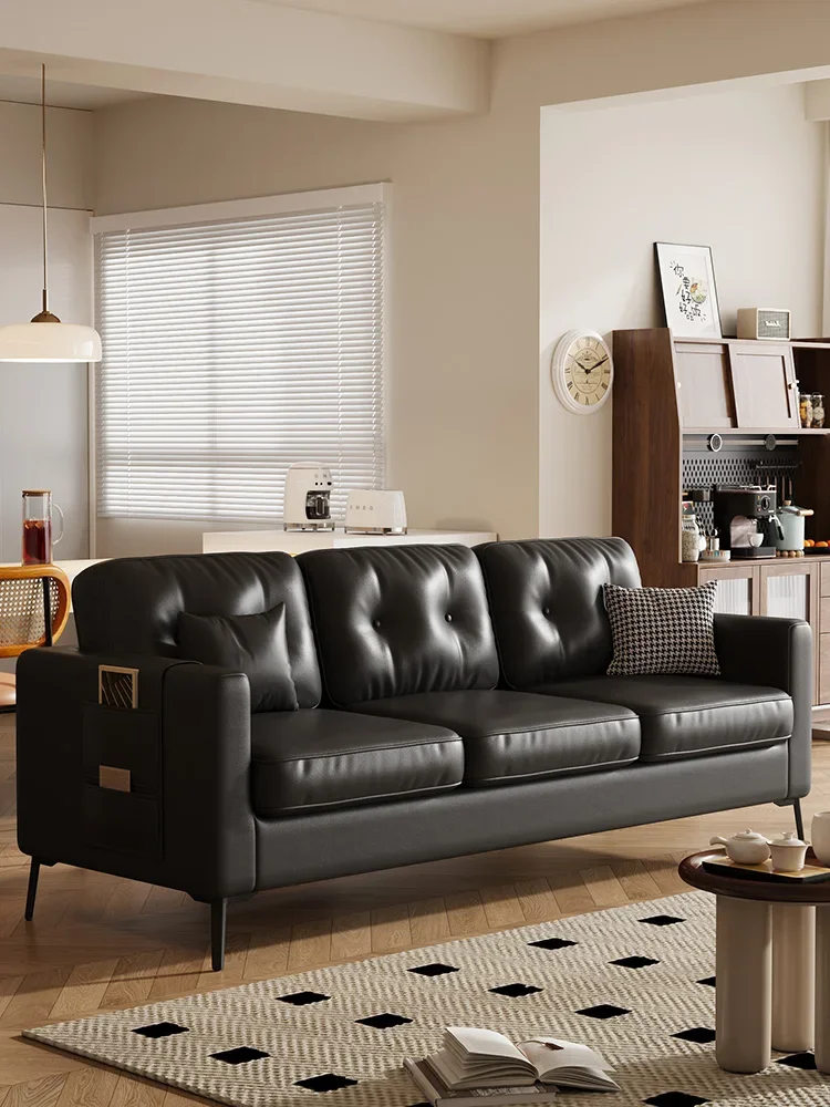 Nordic minimalist black sofa living room small bedroom double triple apartment office rental sofa
Nordic minimalist black sofa living room small bedroom double triple apartment office rental sofa
