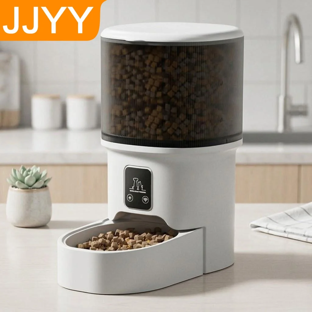 WiFi Pet Feeder with App Control Timed Feeding Automatic Dispenser Large Capacity Stainless Steel Bowl for Cats and Dogs
WiFi Pet Feeder with App Control Timed Feeding Automatic Dispenser Large Capacity Stainless Steel Bowl for Cats and Dogs