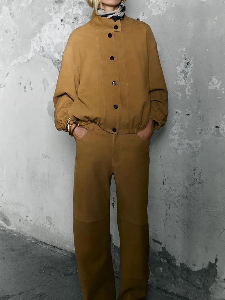 Осень 2023, новинка, женское уличное длинное кожаное пальто-джат пилота Sle Faion, традиционный китайский костюм, топ для женщин
Осень 2023, новинка, женское уличное длинное кожаное пальто-джат пилота Sle Faion, традиционный китайский костюм, топ для женщин