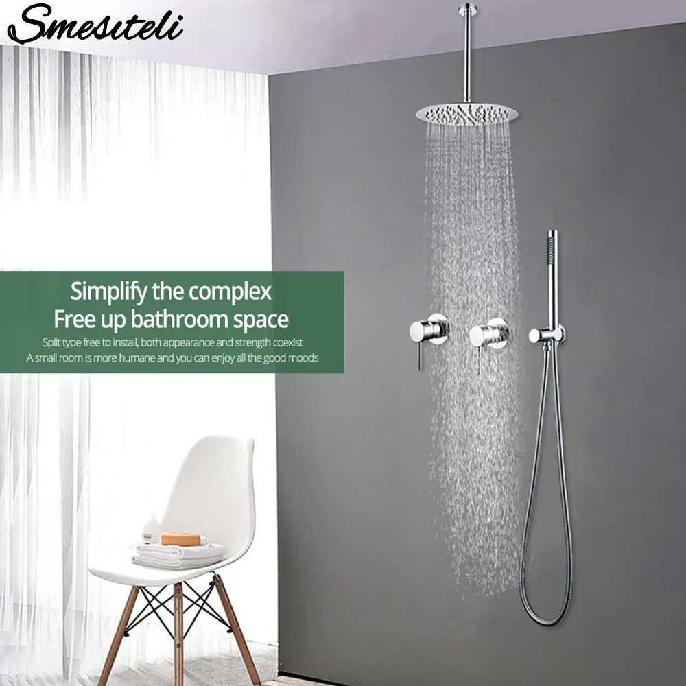 Смеситель для душа, горячий и холодный, 8-16 дюймов, настенный смеситель для душа с осадками, 2 регулирующих клапана, смеситель для ванной комнаты, керамический картридж, 2-сторонняя система
Смеситель для душа, горячий и холодный, 8-16 дюймов, настенный смеситель для душа с осадками, 2 регулирующих клапана, смеситель для ванной комнаты, керамический картридж, 2-сторонняя система