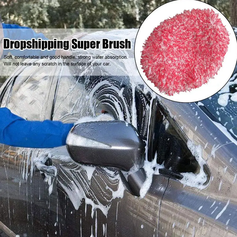 Replacement Cloth Cover for Car Long Handle Brush Head Car Wash Brush Plush Mop Brush Cover 1pc Car Cleaning Car Accessorie I5L1
Replacement Cloth Cover for Car Long Handle Brush Head Car Wash Brush Plush Mop Brush Cover 1pc Car Cleaning Car Accessorie I5L1