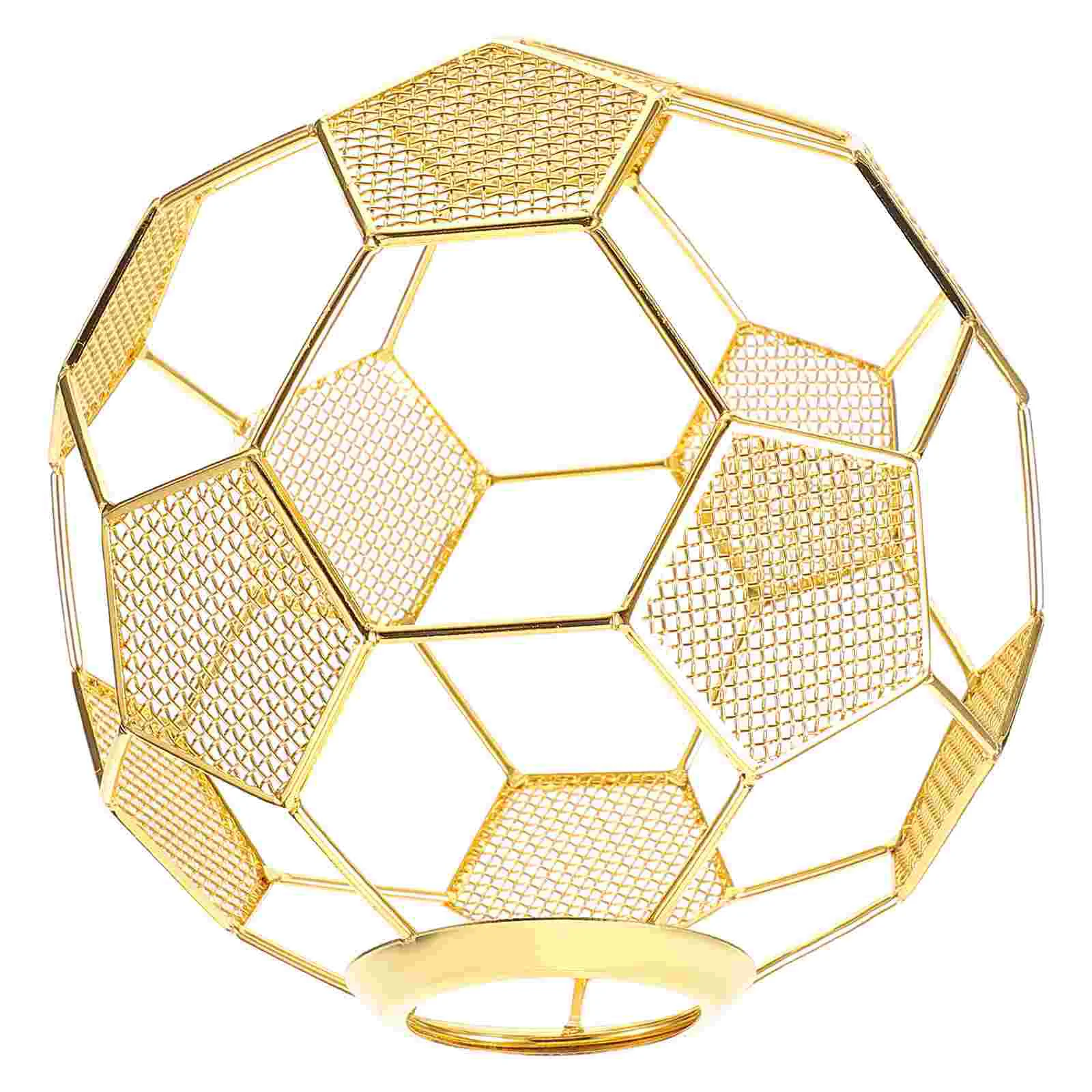 Football Lighting Lampshade for Hanging Pendant Cover Hollow Out Metal Golden Soccer
Football Lighting Lampshade for Hanging Pendant Cover Hollow Out Metal Golden Soccer