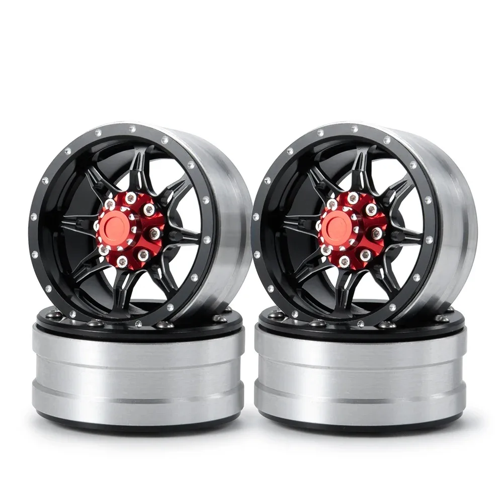 YEAHRUN 4PCS 1.9 Inch 26mm Width Aluminum Beadlock Wheel Rims Heavy Duty Upgrade Hubs for 1/10 RC Crawler Axial SCX10 D90 TRX-4
YEAHRUN 4PCS 1.9 Inch 26mm Width Aluminum Beadlock Wheel Rims Heavy Duty Upgrade Hubs for 1/10 RC Crawler Axial SCX10 D90 TRX-4