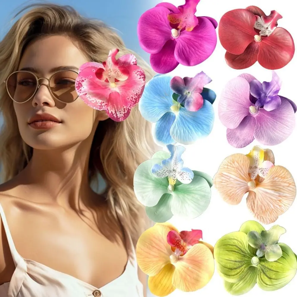 Butterfly Orchid Orchid Flower Hairpin Hair Accessories Korean Style Seaside Vacation Headwear Headdress Side Barrettes
Butterfly Orchid Orchid Flower Hairpin Hair Accessories Korean Style Seaside Vacation Headwear Headdress Side Barrettes