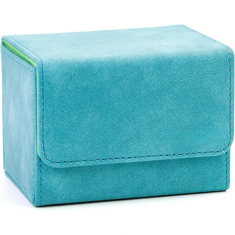 Single card box magic card box suitable for 100+TCG card set, soft leather card box, top mounted card box
Single card box magic card box suitable for 100+TCG card set, soft leather card box, top mounted card box