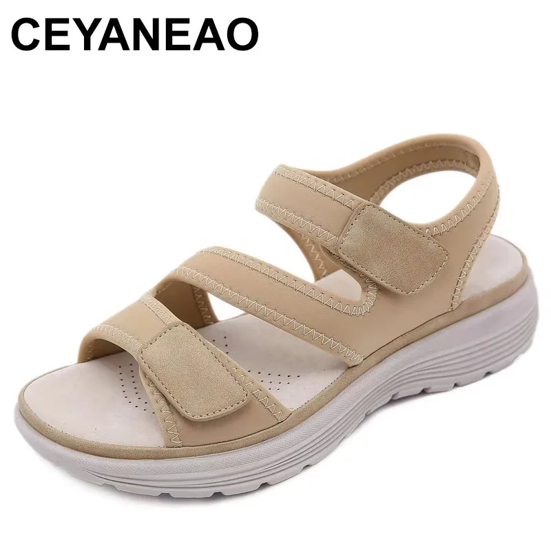 2025 Fashion Beach Sandals Women Thick Sole Summer Shoes Casual Women Sandals Soft Black
2025 Fashion Beach Sandals Women Thick Sole Summer Shoes Casual Women Sandals Soft Black