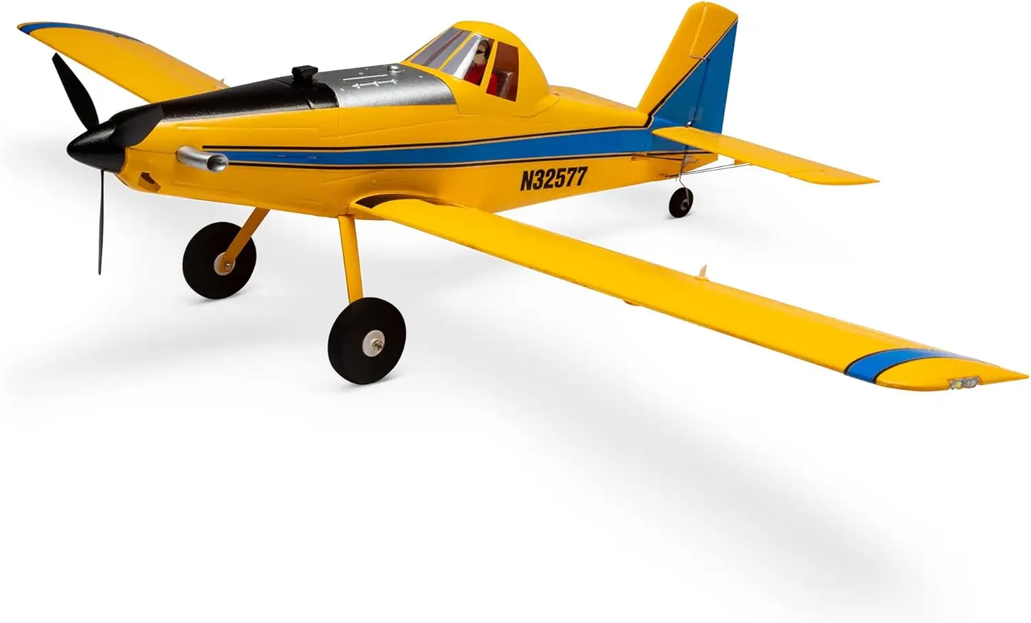 Electric Ultra Micro RC Airplane Air Tractor - Requires Separate Transmitter, Battery and Charger - Includes Gyro Stabilization and Selectable Flight Modes for Enhanced Maneuverability
Electric Ultra Micro RC Airplane Air Tractor - Requires Separate Transmitter, Battery and Charger - Includes Gyro Stabilization and Selectable Flight Modes for Enhanced Maneuverability