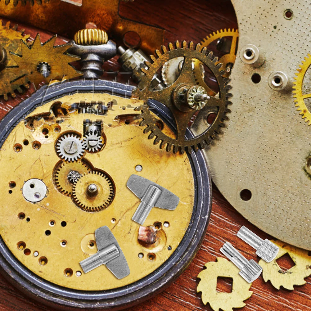 4Pcs Sturdy Clock Winders Scratch Resistant Replacement Keys for Mechanical Clocks Repair and Maintenance
4Pcs Sturdy Clock Winders Scratch Resistant Replacement Keys for Mechanical Clocks Repair and Maintenance