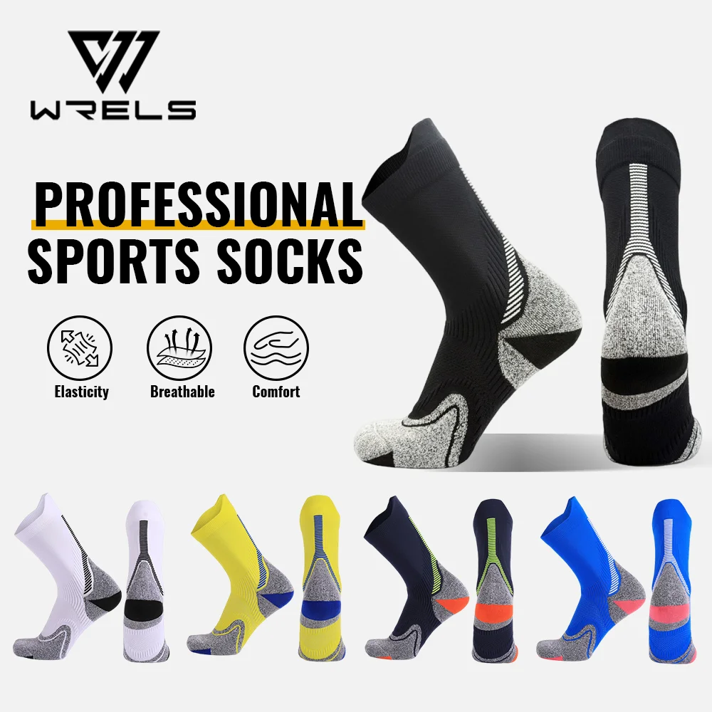 WRELS 1/2/3 Pairs Cycling Socks Quick Dry Coolmax Professional Athletic Socks Antibacterial Breathable Men Basketball Socks
WRELS 1/2/3 Pairs Cycling Socks Quick Dry Coolmax Professional Athletic Socks Antibacterial Breathable Men Basketball Socks