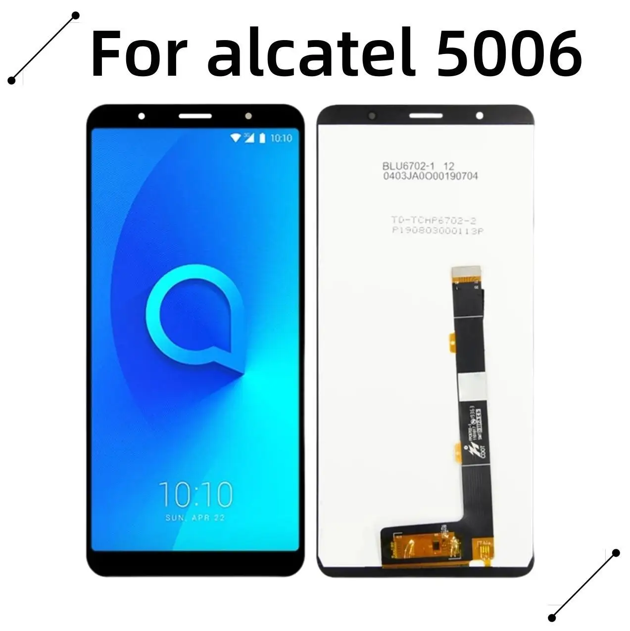 6.7inch For alcatel 3c 2019 5006 LCD Assembly Display + Touch Screen Panel Replacement for alcatel 3c 2019 Cell Phone
6.7inch For alcatel 3c 2019 5006 LCD Assembly Display + Touch Screen Panel Replacement for alcatel 3c 2019 Cell Phone