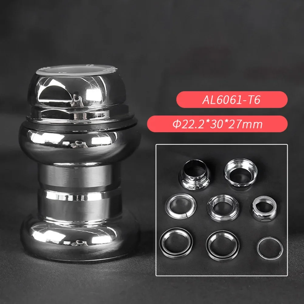 1 Pc Bicycle Headset 22.2x30x27mm 1 Inch Fixed Gear Racing Cycling·Headset Bearing Fixed Gear Road Bike Aluminium-Alloy Headset
1 Pc Bicycle Headset 22.2x30x27mm 1 Inch Fixed Gear Racing Cycling·Headset Bearing Fixed Gear Road Bike Aluminium-Alloy Headset
