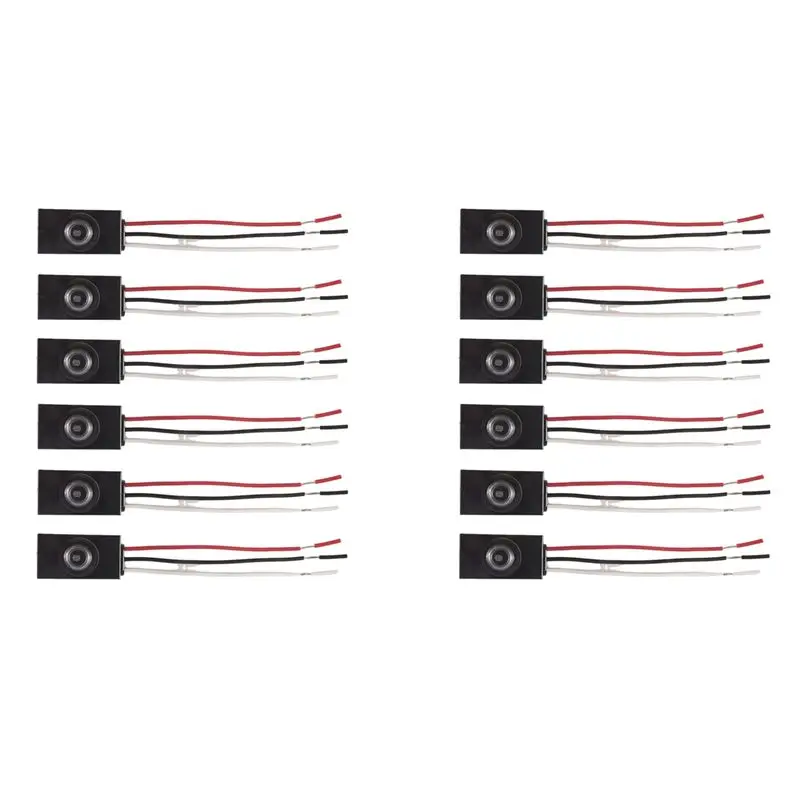 12 Packs Dusk To Dawn Sensor For Outdoor Lighting 120-277V Photoelectric Switch Photocell Light Sensor-AT30
12 Packs Dusk To Dawn Sensor For Outdoor Lighting 120-277V Photoelectric Switch Photocell Light Sensor-AT30