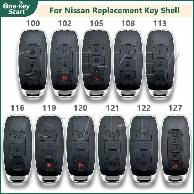 For Nissan Rogue Kicks Ariya Versa Pathfinder Ignis X-Trial 2019+ Car Remote Replacement Key Shell 【ONE-KEY START】
For Nissan Rogue Kicks Ariya Versa Pathfinder Ignis X-Trial 2019+ Car Remote Replacement Key Shell 【ONE-KEY START】
