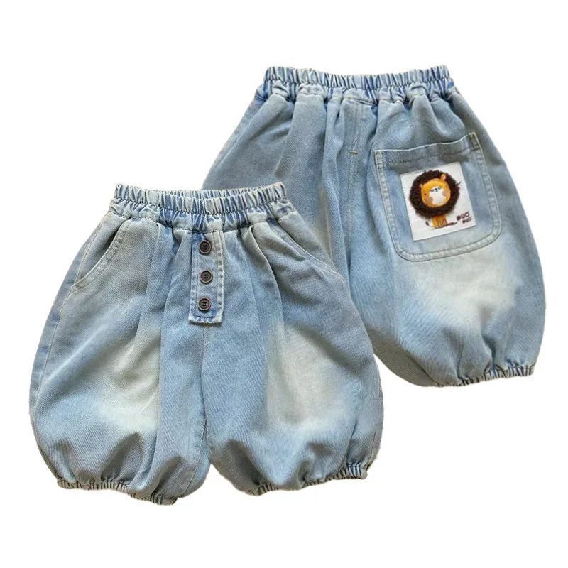 (1-7years)Children's Medium Pants Summer Kids' Jeans Boys Cotton Girl Shorts Sport Lion-shaped Pocket Baby Casual Pants
(1-7years)Children's Medium Pants Summer Kids' Jeans Boys Cotton Girl Shorts Sport Lion-shaped Pocket Baby Casual Pants