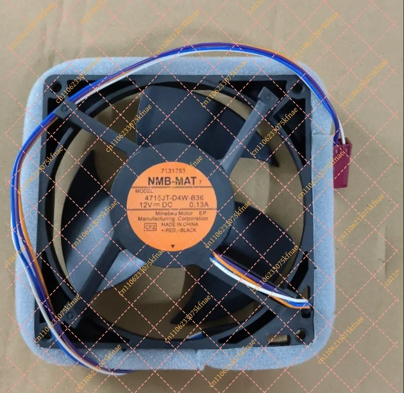 Original Replacement Fan Motor (12cm, 12V) for Refrigerator - NMB 4715JT-D4W-B36
Original Replacement Fan Motor (12cm, 12V) for Refrigerator - NMB 4715JT-D4W-B36
