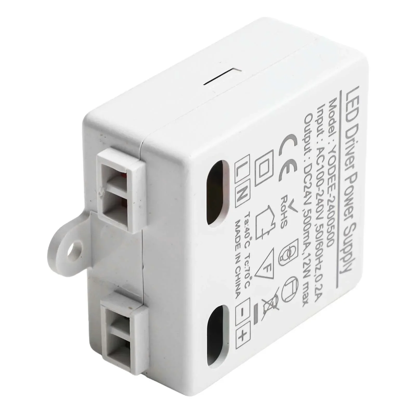 LED Driver Power Supply 12W 24V with Over Voltage and Short Circuit Protection for LED Strip Lights and Displays
LED Driver Power Supply 12W 24V with Over Voltage and Short Circuit Protection for LED Strip Lights and Displays