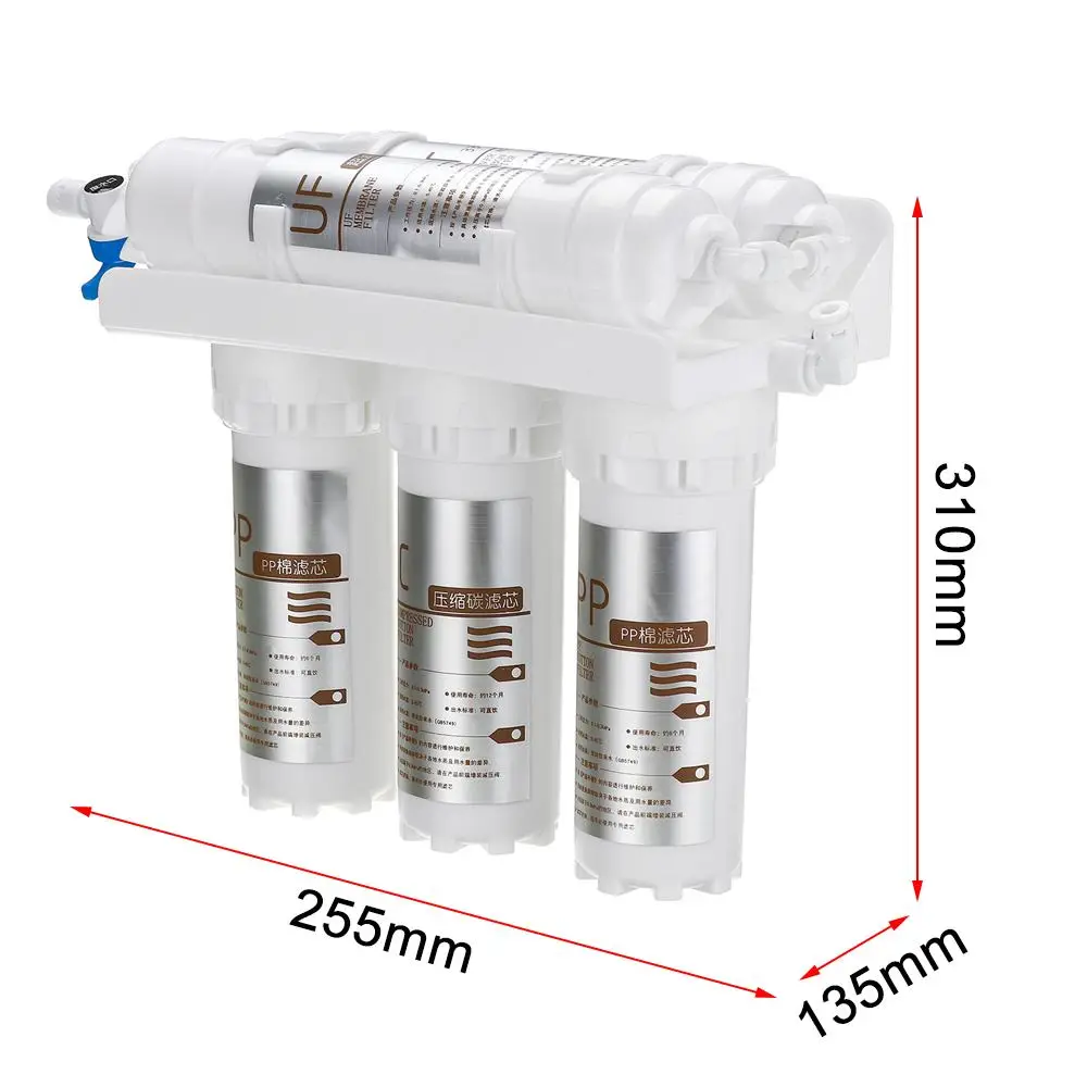 New Type 3+2 Ultrafiltration Direct Drinking Water Filtration System for Household Kitchen Tap Water Filter Kit
New Type 3+2 Ultrafiltration Direct Drinking Water Filtration System for Household Kitchen Tap Water Filter Kit
