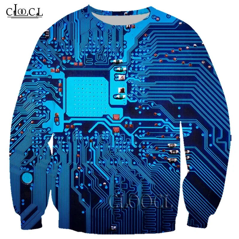 HX Electronic Chip Sweatshirt Men Women 3D Print Hip Hop Popular Unisex Hipster Casual Sportswear Pullover Tops
HX Electronic Chip Sweatshirt Men Women 3D Print Hip Hop Popular Unisex Hipster Casual Sportswear Pullover Tops