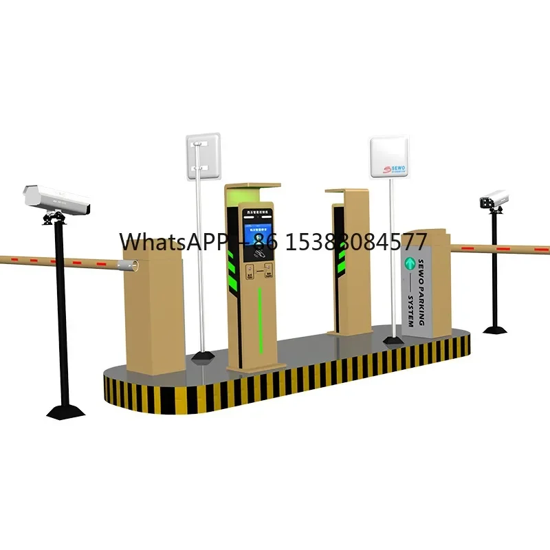 SEWO RFID Parking System Automatic Vehicle Access Control Gate Boom Barrier Gates for Parking Carport Lots
SEWO RFID Parking System Automatic Vehicle Access Control Gate Boom Barrier Gates for Parking Carport Lots