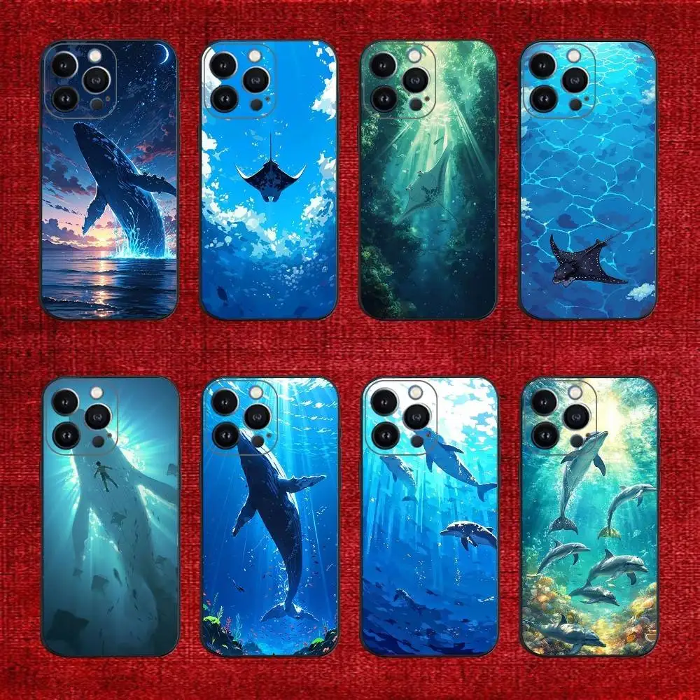 Ocean Sea Animal Phone Case For iPhone 16e,16,15,14,13,12,11,Pro,X,XS,Max,XR,Plus,Mini Soft Black Cover
Ocean Sea Animal Phone Case For iPhone 16e,16,15,14,13,12,11,Pro,X,XS,Max,XR,Plus,Mini Soft Black Cover