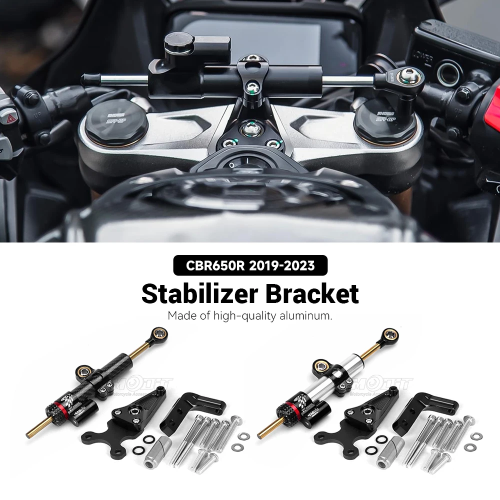 Для HONDA CBR650R CBR 650R 2019-2023 рулевое управление мотоцикла, стабилизирующий демпфер, кронштейн амортизатора, монтажный комплект, аксессуары 
Для HONDA CBR650R CBR 650R 2019-2023 рулевое управление мотоцикла, стабилизирующий демпфер, кронштейн амортизатора, монтажный комплект, аксессуары