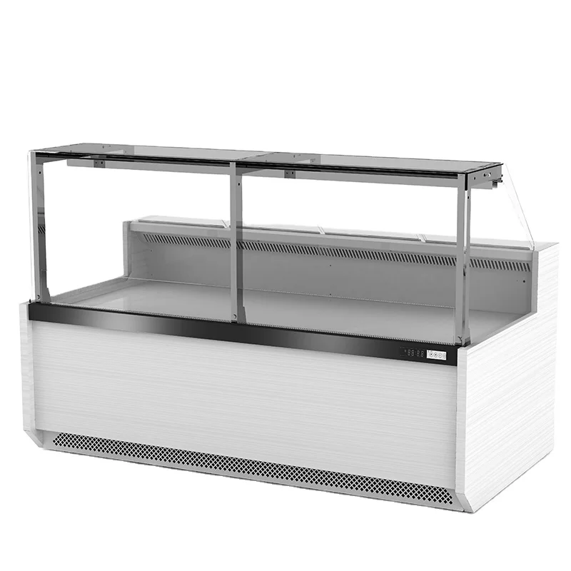 Frost Free Customized Delicatessen Chiller Supermarket Refrigerator Showcase Food Grade Meat Display Fridge Durable
Frost Free Customized Delicatessen Chiller Supermarket Refrigerator Showcase Food Grade Meat Display Fridge Durable