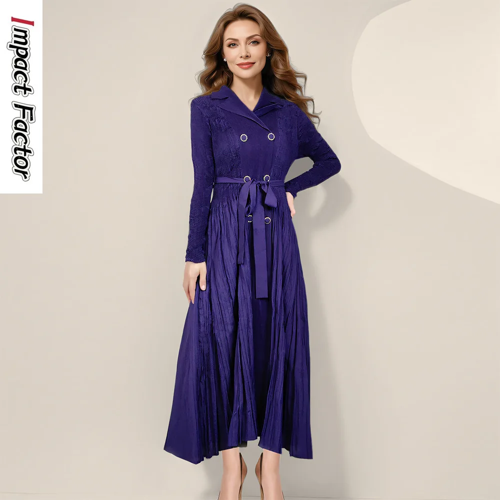 Miyake Pleated Dress 205 Spring New Lapel Slim Age Reducing Pendula Long Dress Medium and Long Temperament Women's Clothing
Miyake Pleated Dress 205 Spring New Lapel Slim Age Reducing Pendula Long Dress Medium and Long Temperament Women's Clothing