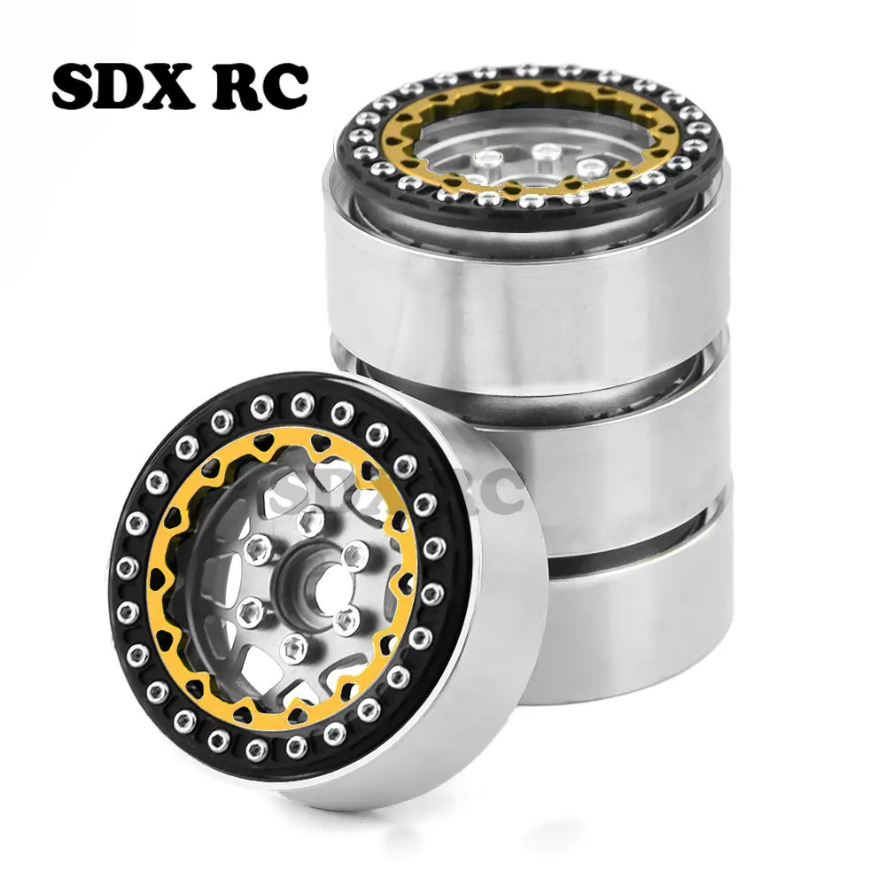 4Pcs CNC Aluminum Alloy 1.9 Beadlock Wheel Rim for 1/10 RC Crawler Car Axial SCX10 90046 AXI03007 TRX4 VS4-10 Redcat Gen8 rbx10
4Pcs CNC Aluminum Alloy 1.9 Beadlock Wheel Rim for 1/10 RC Crawler Car Axial SCX10 90046 AXI03007 TRX4 VS4-10 Redcat Gen8 rbx10