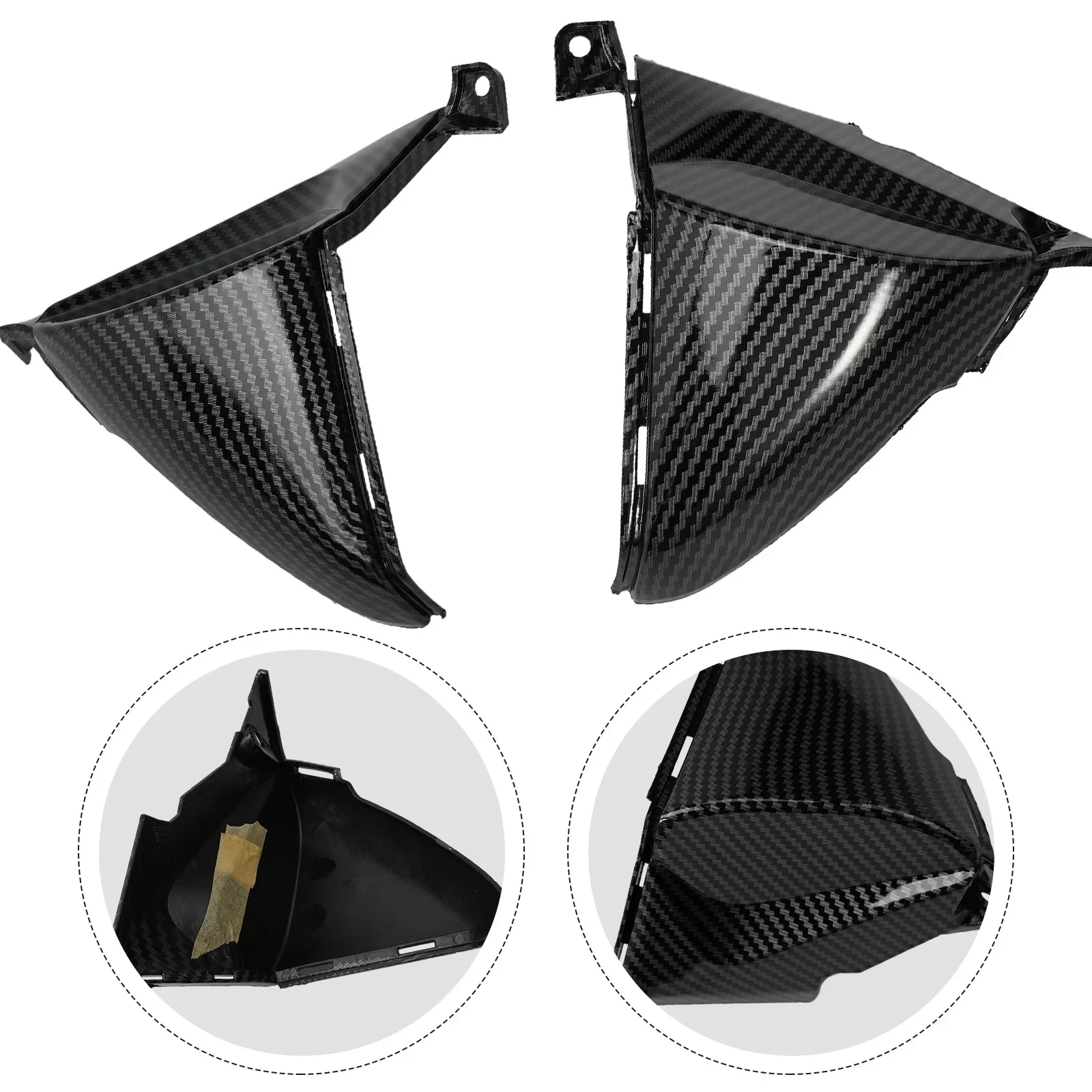 High-quality Fairing Cowling Car Accessories 2pcs ABS Carbon Fiber Black Replace Install For HONDA CBR600RR 07-12
High-quality Fairing Cowling Car Accessories 2pcs ABS Carbon Fiber Black Replace Install For HONDA CBR600RR 07-12
