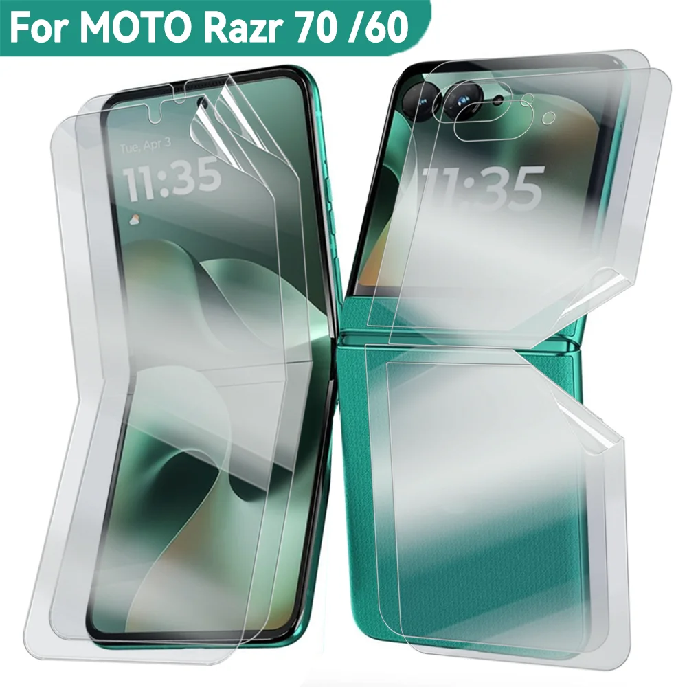 9in1 Soft TPU Hydrogel Film for MOTO Razr 70 Plus/70 Ultra/60 Ultra 2025 2026 Screen Protector Inner Outer Rear Protective Films
9in1 Soft TPU Hydrogel Film for MOTO Razr 70 Plus/70 Ultra/60 Ultra 2025 2026 Screen Protector Inner Outer Rear Protective Films
