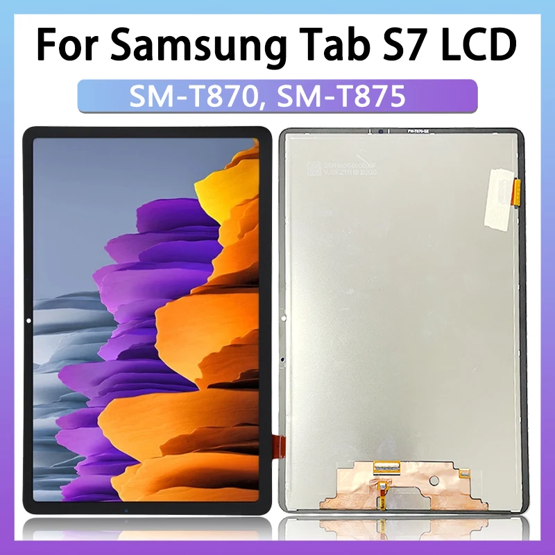 11 Inch T870 LCD For Samsung Tab S7 SM-T870 T875 T876B LCD Display Touch Screen Digitizer Panel Assembly
11 Inch T870 LCD For Samsung Tab S7 SM-T870 T875 T876B LCD Display Touch Screen Digitizer Panel Assembly