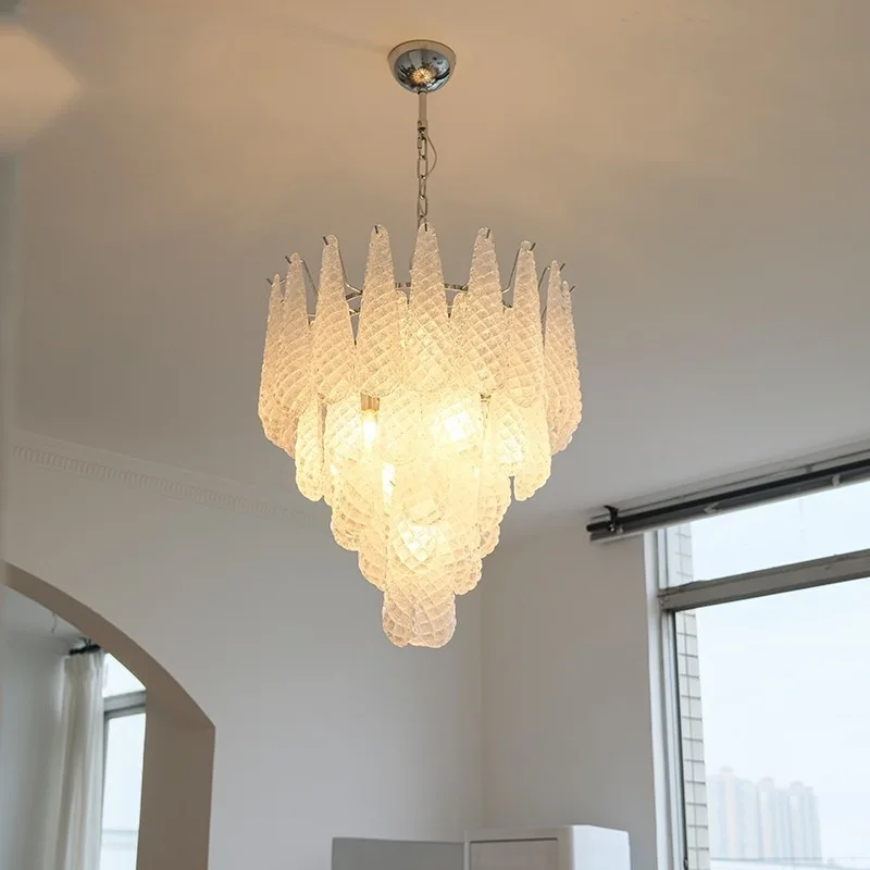 Vintage Nordic Decoration Glass Hanging Chandelier Luxury Led Lights Modest Ceiling Lamps For Room Dining Table Home-appliance
Vintage Nordic Decoration Glass Hanging Chandelier Luxury Led Lights Modest Ceiling Lamps For Room Dining Table Home-appliance