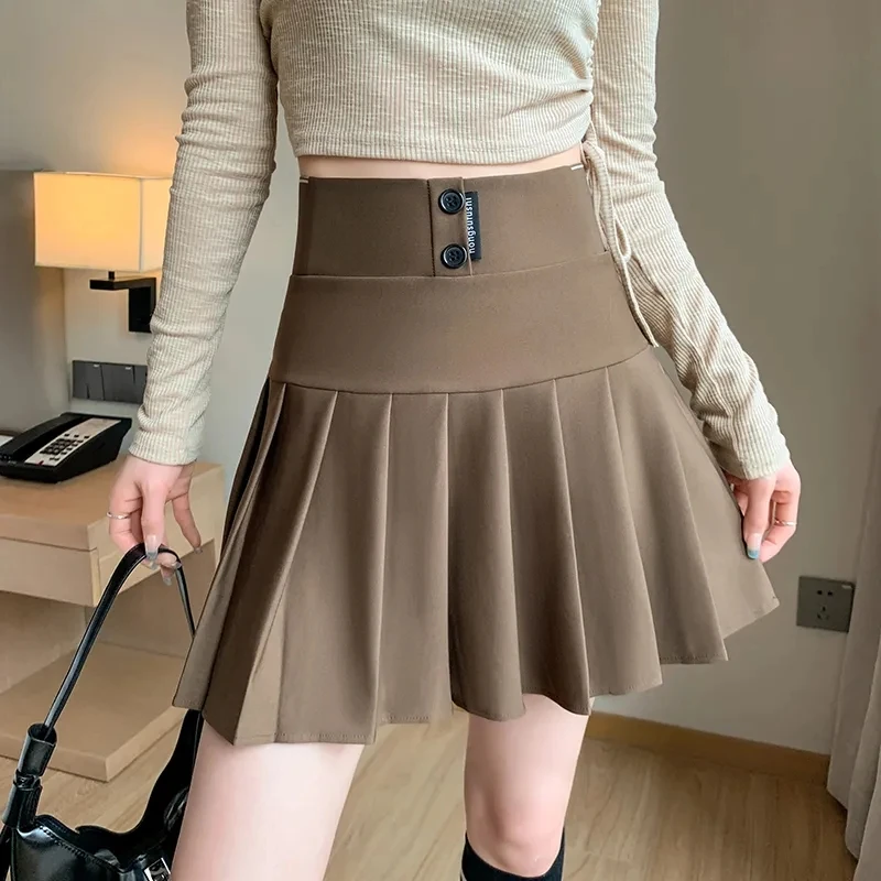 2024 Spring Summer Korean Casual Skirts Shorts Women Elastic High Waist Sexy Mini Skirt School Short Pleated A Line Skirt Female
2024 Spring Summer Korean Casual Skirts Shorts Women Elastic High Waist Sexy Mini Skirt School Short Pleated A Line Skirt Female
