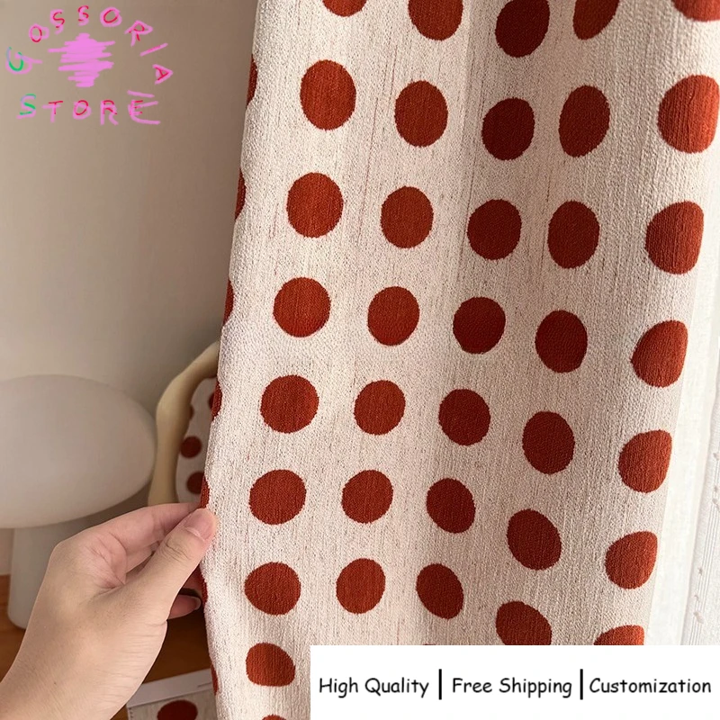Sample Custom Children's Fun Polka Dot Curtains for Kids Room Bedroom Jacquard Color Woven Designer Drapes Blackout Recommended
Sample Custom Children's Fun Polka Dot Curtains for Kids Room Bedroom Jacquard Color Woven Designer Drapes Blackout Recommended