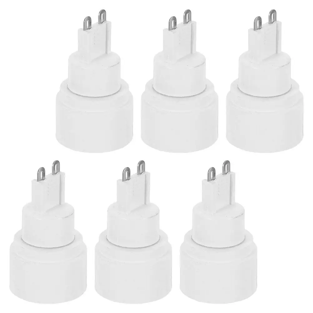 6Pcs G9 to E14 Lamp Socket Adapter Compact Easy Install Light Bulb Converter Bulb Holder for Safe Efficient Fixture Upgrade
6Pcs G9 to E14 Lamp Socket Adapter Compact Easy Install Light Bulb Converter Bulb Holder for Safe Efficient Fixture Upgrade