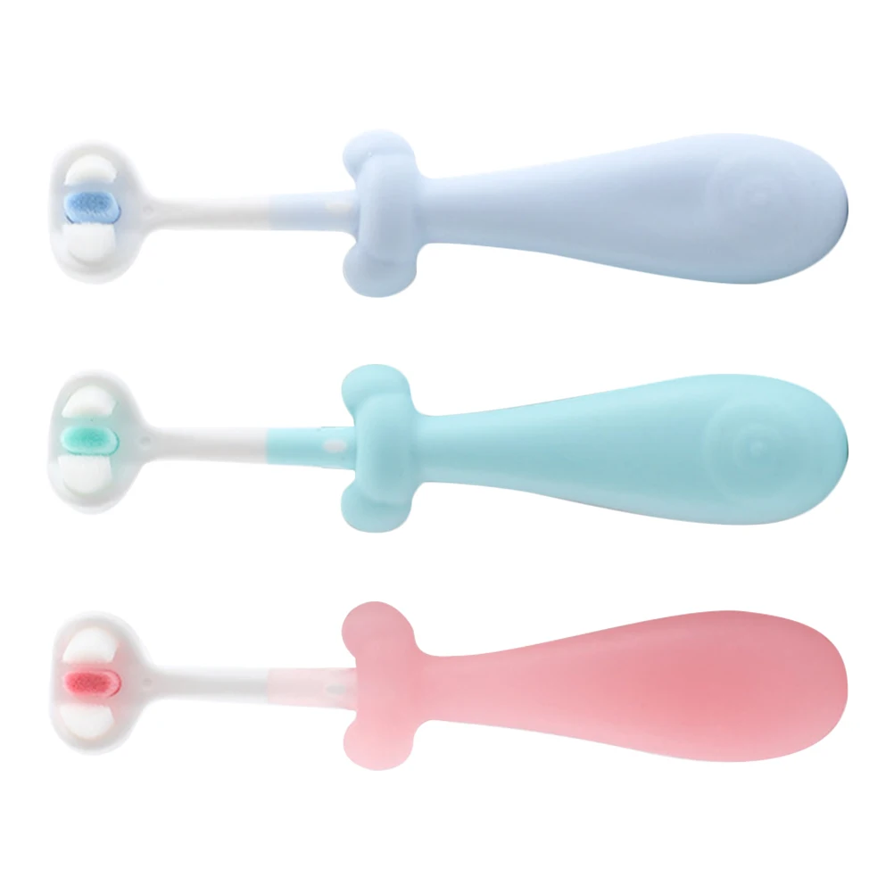 3 pcs Baby Toothbrush Kids Cute Soft Bristles NonSlip Handle Toddler Teeth Cleaning Training Infant Care Manual
3 pcs Baby Toothbrush Kids Cute Soft Bristles NonSlip Handle Toddler Teeth Cleaning Training Infant Care Manual