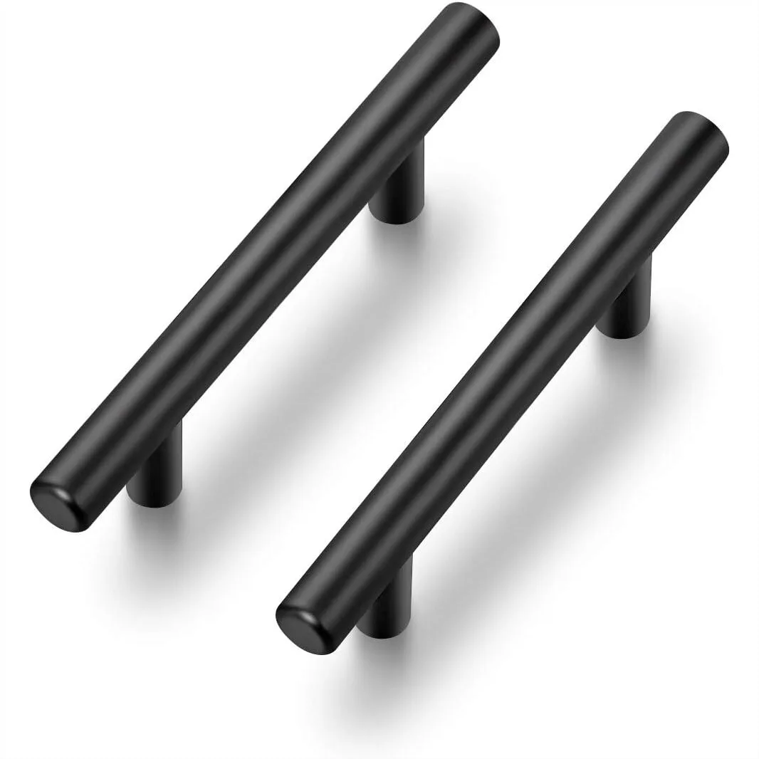 5 Inch Cabinet Pulls Matte Black Stainless Steel Kitchen Drawer Handles with 3 Inch Hole Center
5 Inch Cabinet Pulls Matte Black Stainless Steel Kitchen Drawer Handles with 3 Inch Hole Center