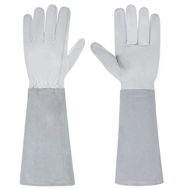 Длинные садовые шипы из овчины для обрезки розы, устойчивые к порезам, износостойкие перчатки для защиты труда
Длинные садовые шипы из овчины для обрезки розы, устойчивые к порезам, износостойкие перчатки для защиты труда