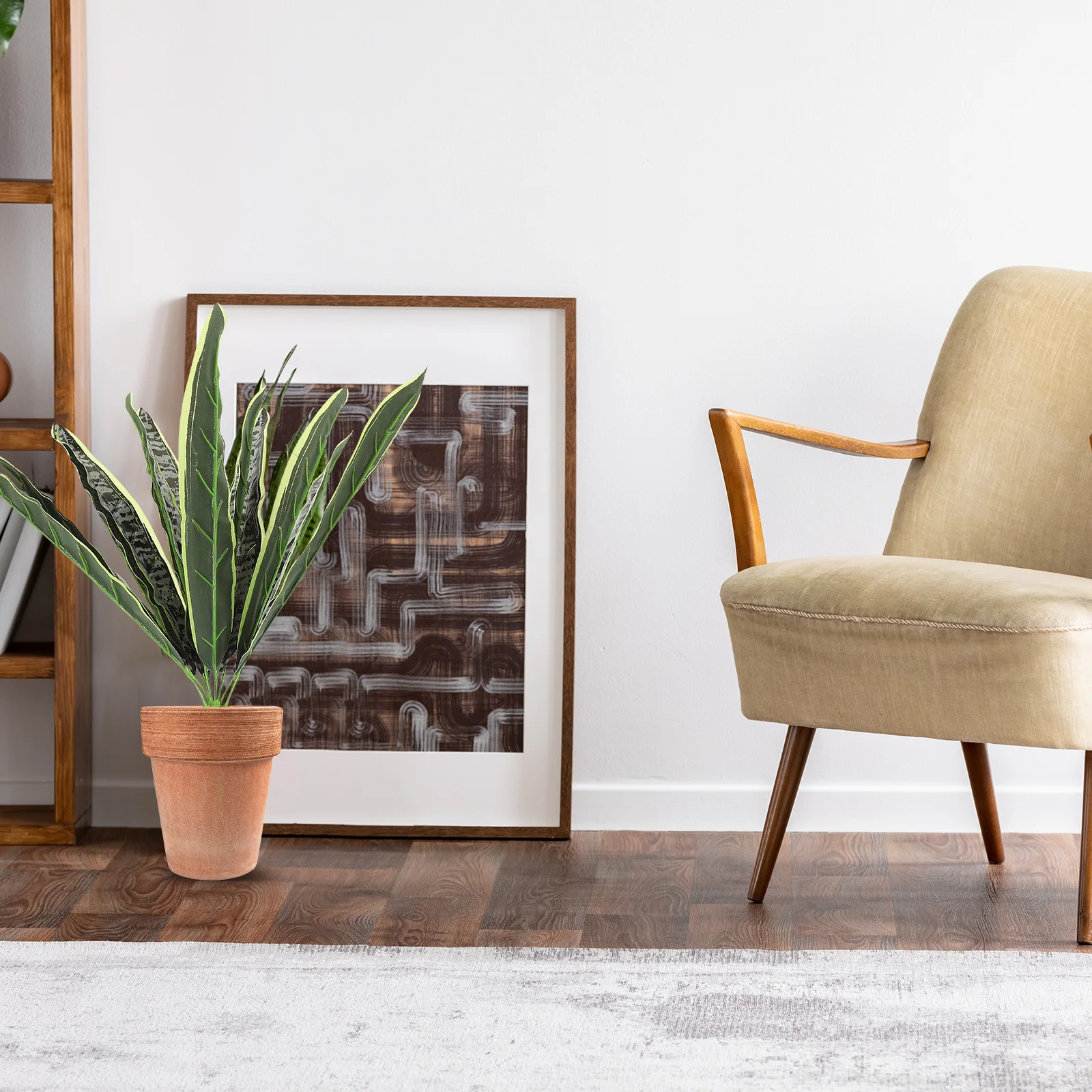 Stylish Artificial Sansevieria Bonsai Fake Potted Snake Plant for Home Office Restaurant Low Maintenance Greenery
Stylish Artificial Sansevieria Bonsai Fake Potted Snake Plant for Home Office Restaurant Low Maintenance Greenery