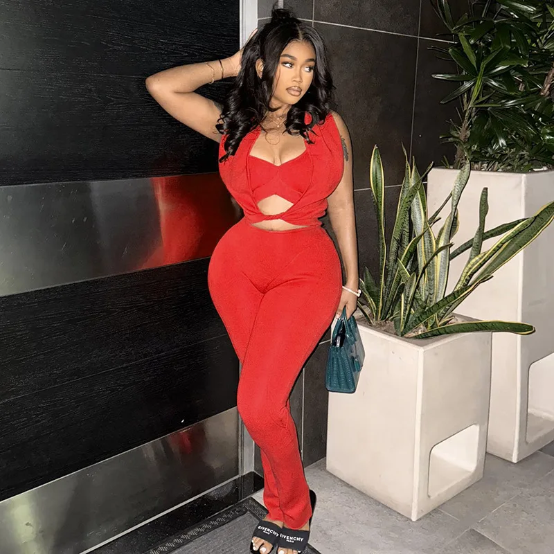 2025 Women's Clothing Matching Sets New Fashion Sexy Casual Suit Women Sleeveless Vest Skeleton Women's Long Pants
2025 Women's Clothing Matching Sets New Fashion Sexy Casual Suit Women Sleeveless Vest Skeleton Women's Long Pants