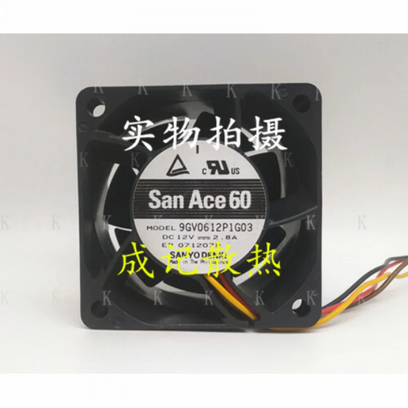 C 1 шт. для Sanyo 9GV0612P1G03 12 В 2,8 А 6038 60 мм 4-проводной ШИМ высококачественный вентилятор
C 1 шт. для Sanyo 9GV0612P1G03 12 В 2,8 А 6038 60 мм 4-проводной ШИМ высококачественный вентилятор