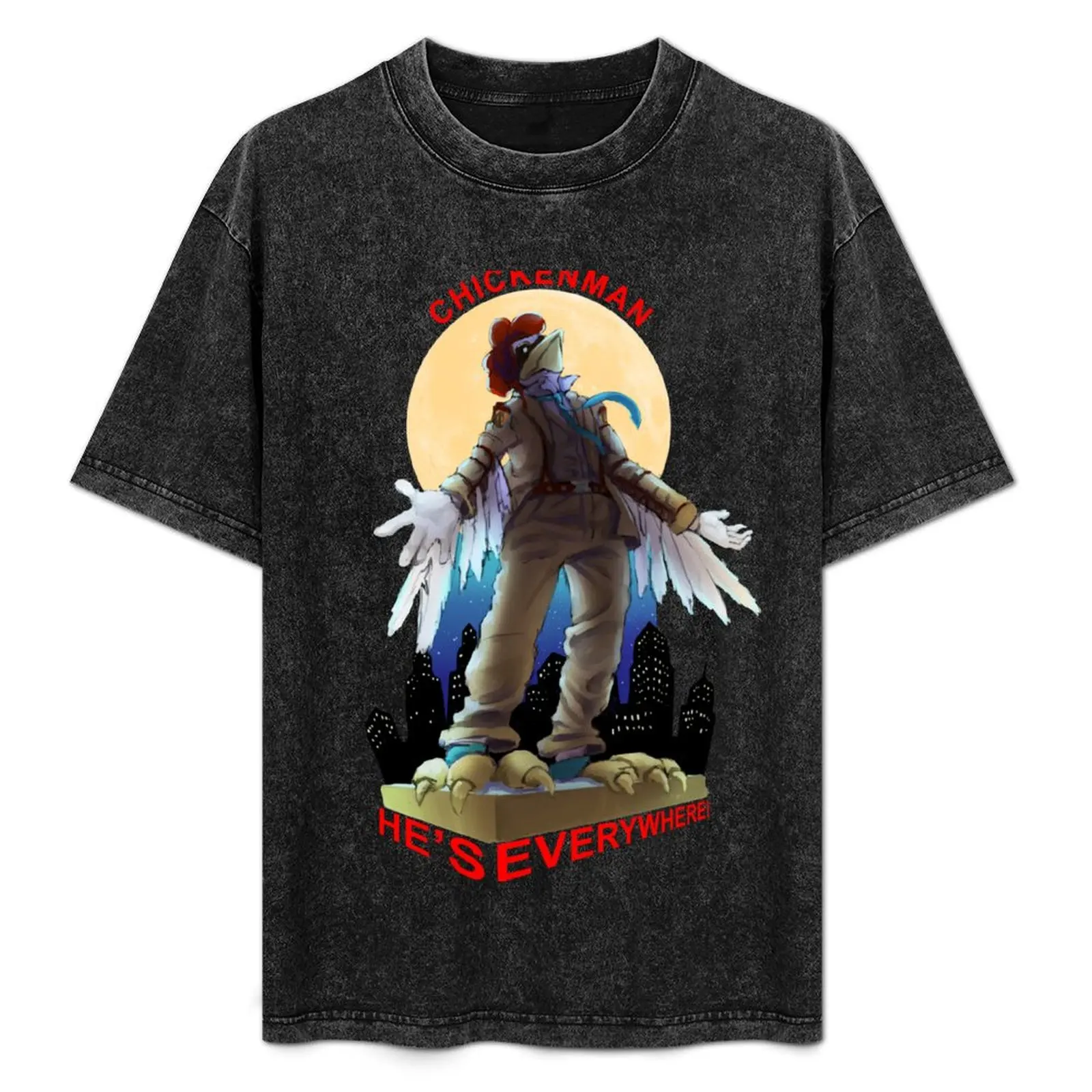 Chickenman T-Shirt Casual All Match Short Sleeve T-Shirt
Chickenman T-Shirt Casual All Match Short Sleeve T-Shirt