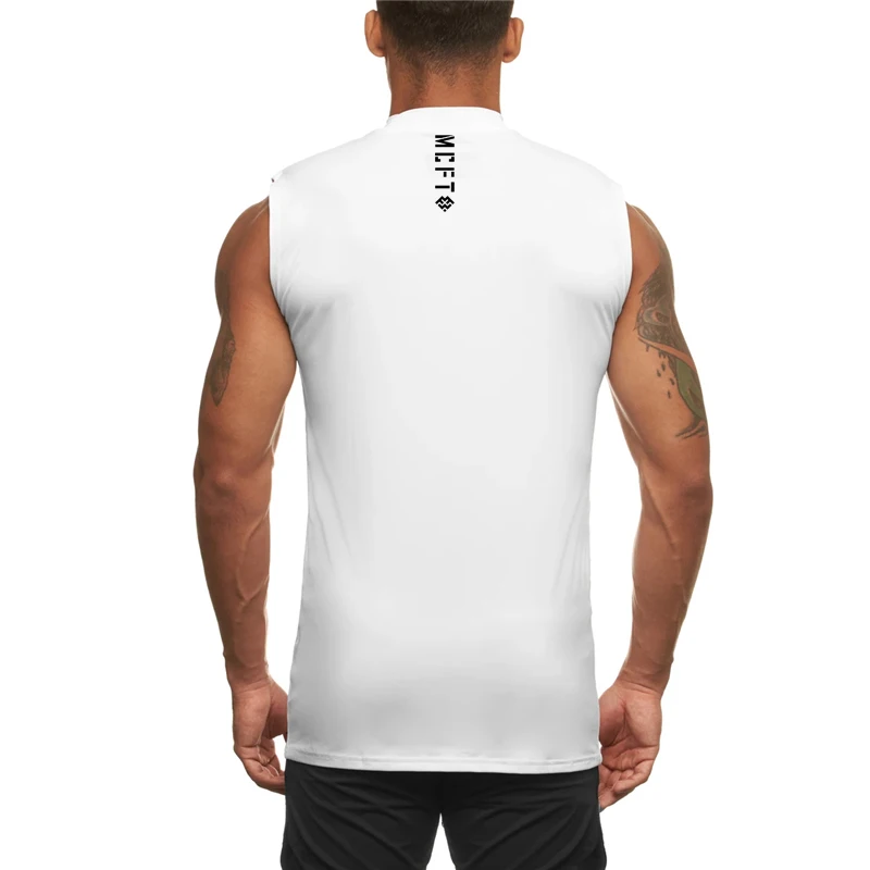 Мужская компрессионная футболка-безрукавка для бега, летняя быстросохнущая спортивная майка без рукавов, облегающая футболка для баскетбола и фитнеса, базовый слой
Мужская компрессионная футболка-безрукавка для бега, летняя быстросохнущая спортивная майка без рукавов, облегающая футболка для баскетбола и фитнеса, базовый слой