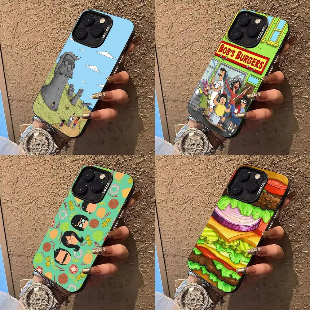 Cartoon B-Bobs Burgers Phone Case For iPhone 17,16,15,14,13,12,X,8,Pro,Max,Plus,E,SE4,Air,Mini IMD Matte Black
Cartoon B-Bobs Burgers Phone Case For iPhone 17,16,15,14,13,12,X,8,Pro,Max,Plus,E,SE4,Air,Mini IMD Matte Black