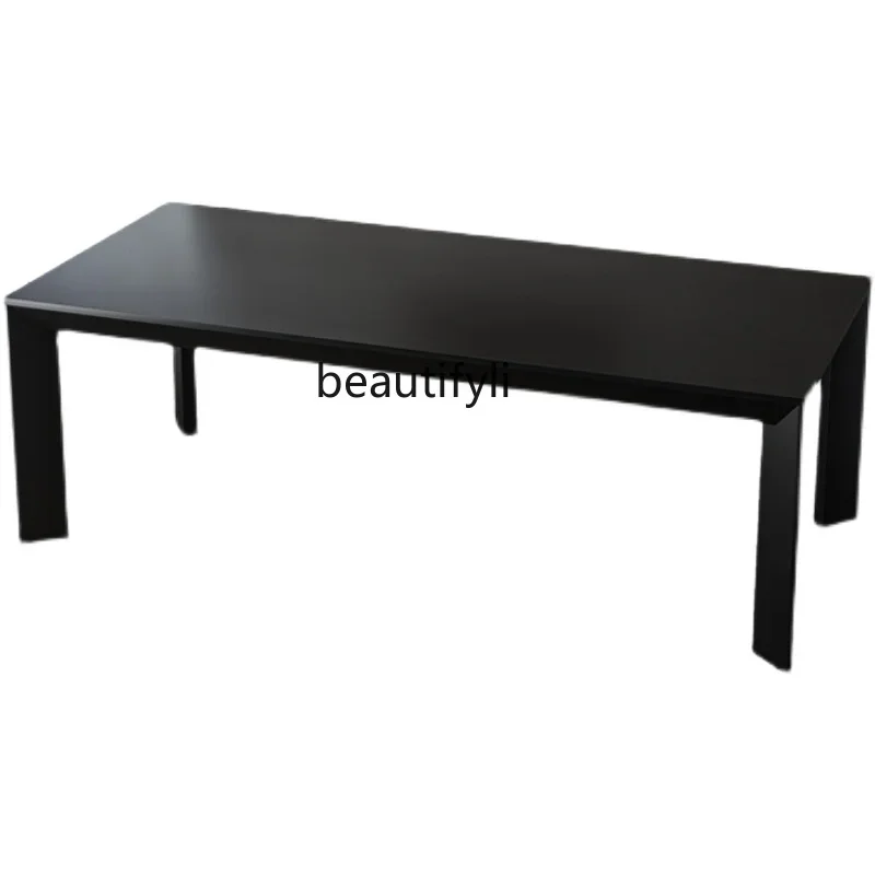 Silent Style White Wax Solid Wood Dining Table Retro Domestic Desk Minimalist Creative Long Table Modern Minimalist Dining Table
Silent Style White Wax Solid Wood Dining Table Retro Domestic Desk Minimalist Creative Long Table Modern Minimalist Dining Table