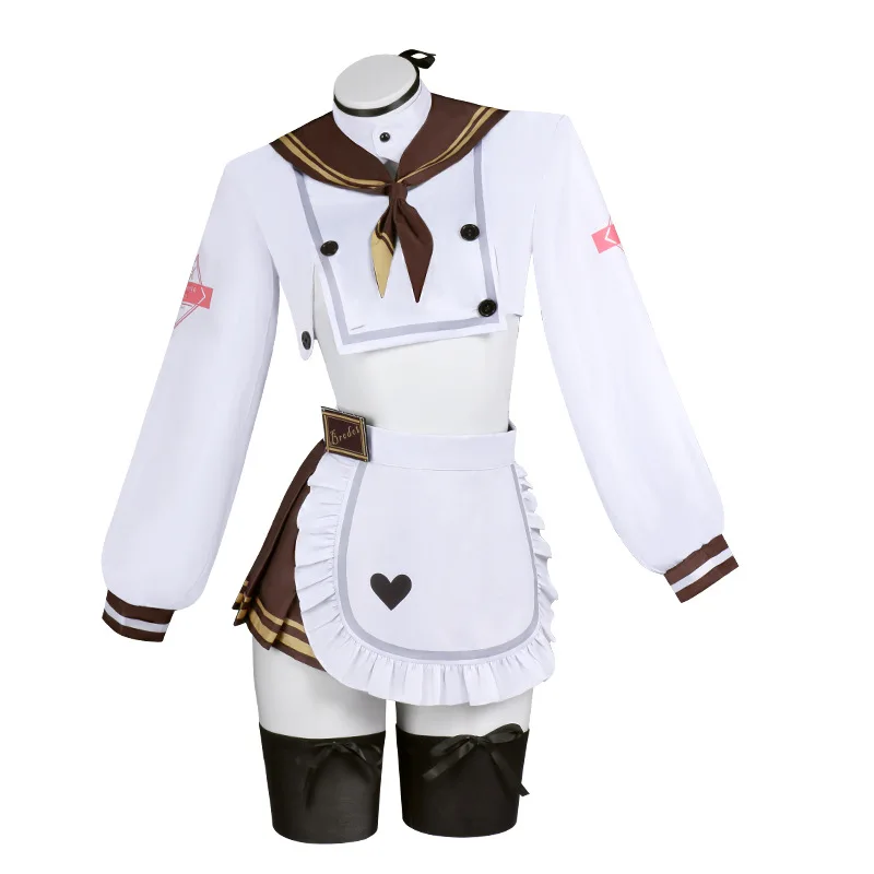 Костюм для косплея NIKKE The Goddess Of Victory, комплект одежды горничной Bready Sweet Maid: топ, фартук, юбка, новая униформа на Хэллоуин
Костюм для косплея NIKKE The Goddess Of Victory, комплект одежды горничной Bready Sweet Maid: топ, фартук, юбка, новая униформа на Хэллоуин