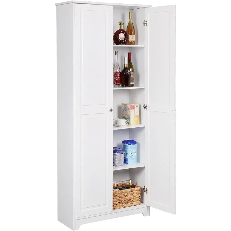 Tall Pantry Storage Cabinet, 72'' Kitchen Pantry Cabinet, Freestanding Room Storage, Cupboard, 2 Door Pantry
Tall Pantry Storage Cabinet, 72'' Kitchen Pantry Cabinet, Freestanding Room Storage, Cupboard, 2 Door Pantry