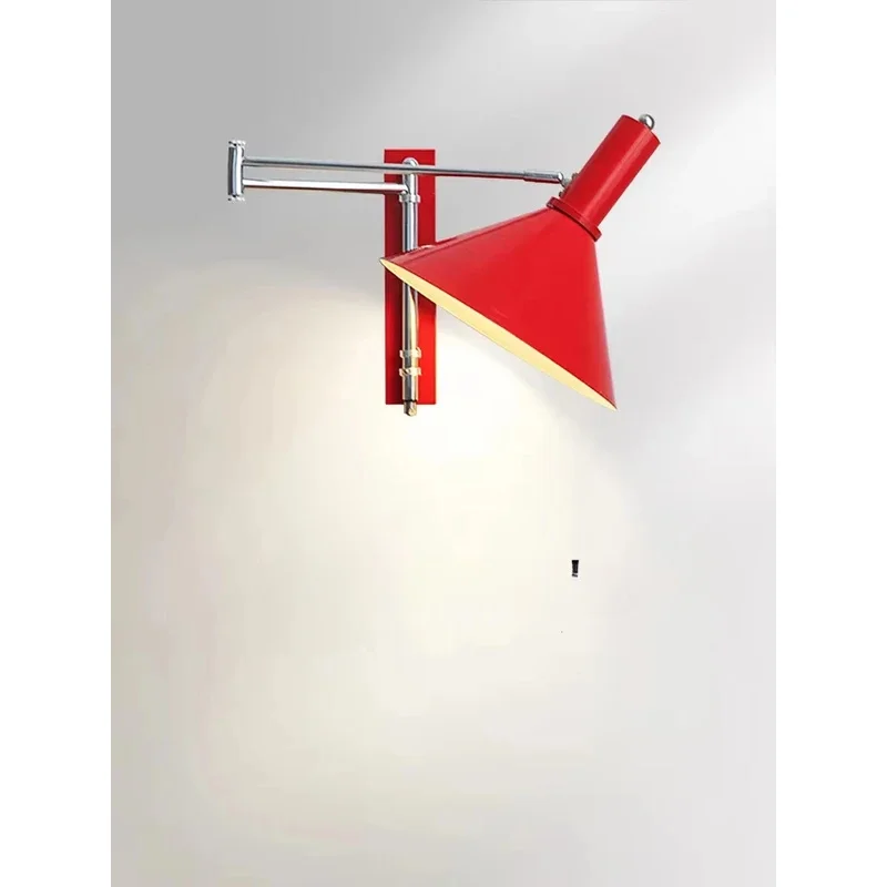 Retro Red Swing Arm Wall Lamp Adjustable Metal Wall Sconce Industrial LED Reading Light Bedroom Living Room Bedside
Retro Red Swing Arm Wall Lamp Adjustable Metal Wall Sconce Industrial LED Reading Light Bedroom Living Room Bedside
