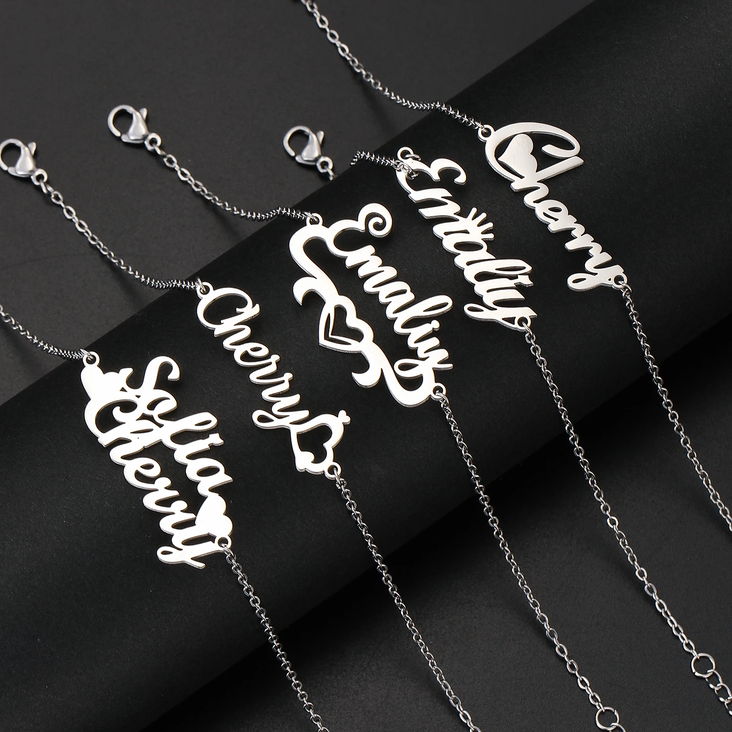 QIMING Engrave Custom Name Bracelets Bangle For Women Men Stainless Steel Wedding Jewelry Christmas Gift
QIMING Engrave Custom Name Bracelets Bangle For Women Men Stainless Steel Wedding Jewelry Christmas Gift